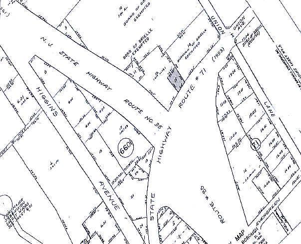 705 Union Ave, Brielle, NJ à louer - Plan cadastral – Image 2 sur 2