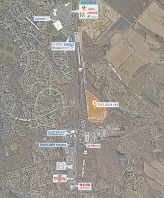 Plus de détails pour 2600 Robert S Crain Hwy, Bowie, MD - Terrain à vendre