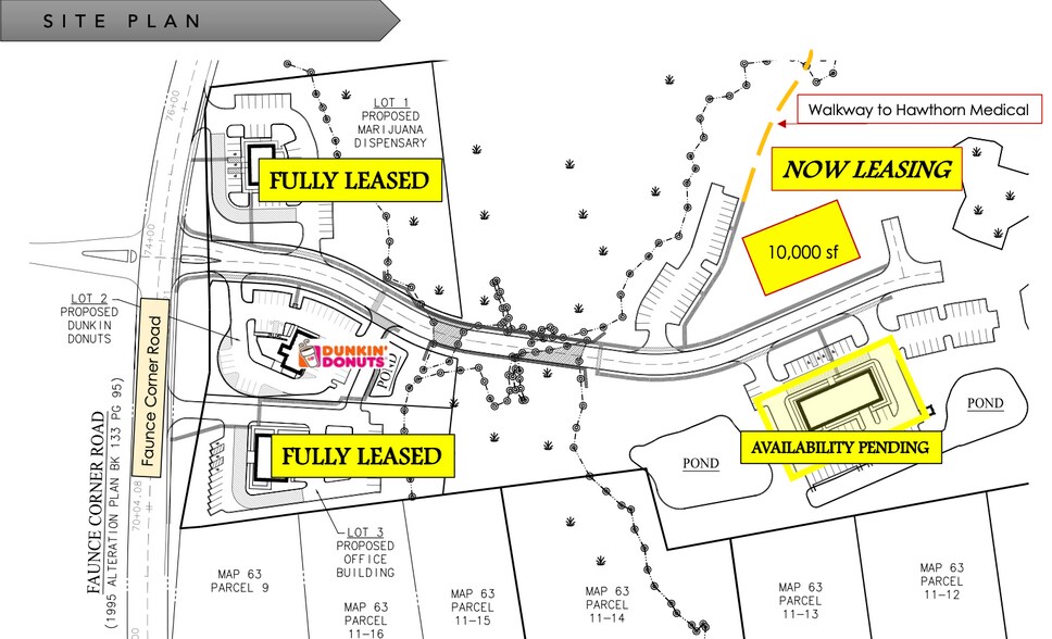491 Faunce Corner Rd, Dartmouth, MA à louer - Plan de site – Image 2 sur 2