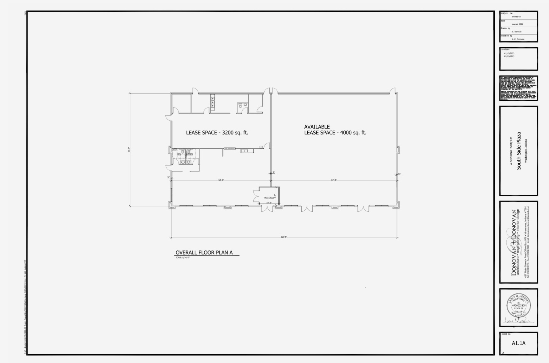 1737 S. State Road 57, Washington, IN à louer Plan d’étage– Image 1 sur 1
