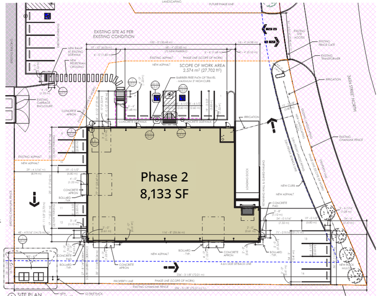 410 36 St N, Lethbridge, AB à louer - Plan de site – Image 2 sur 2