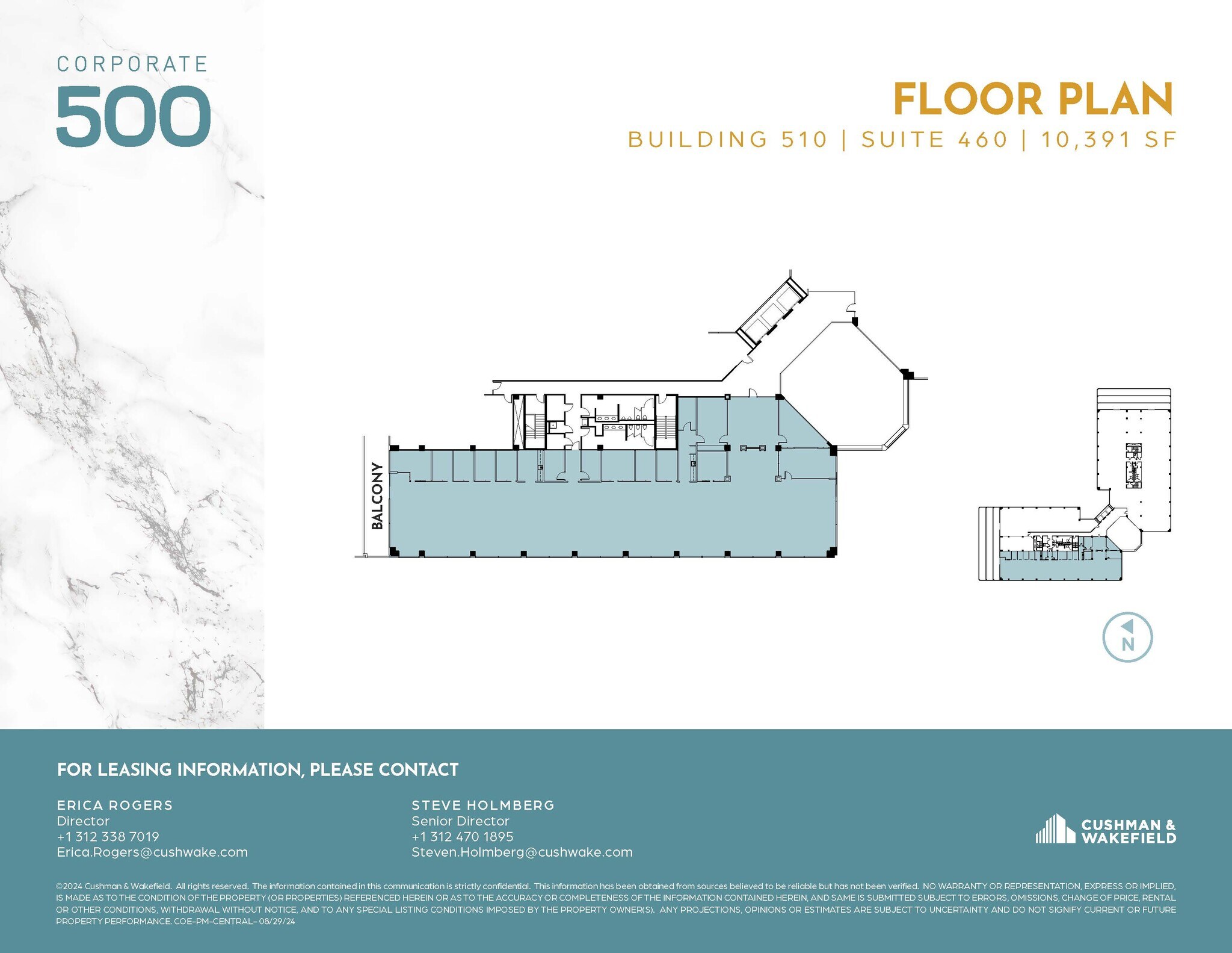 500 Lake Cook Rd, Deerfield, IL à louer Plan d’étage– Image 1 sur 1