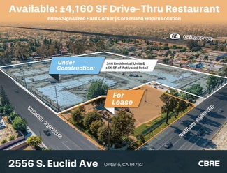 Plus de détails pour 2556 S Euclid Ave, Ontario, CA - Local commercial à louer