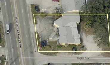 1609 N Wickham Rd, Melbourne, FL - Vue aérienne vue de carte