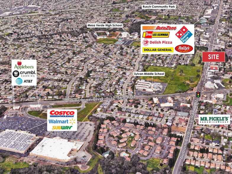 7250 Auburn Blvd, Citrus Heights, CA à louer - Photo de l’immeuble – Image 3 sur 10