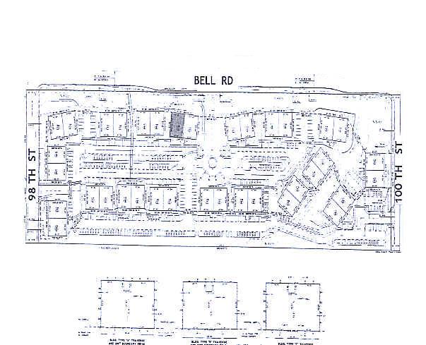 9825 E Bell Rd, Scottsdale, AZ à louer - Plan cadastral – Image 3 sur 3