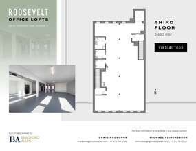 622-632 W Roosevelt Rd, Chicago, IL à vendre Plan d’étage– Image 1 sur 2