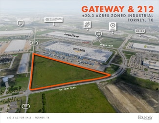 Plus de détails pour 10760 Gateway blvd, Forney, TX - Terrain à vendre