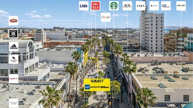 1343-1349 3rd Street Promenade, Santa Monica, CA - Vue aérienne vue de carte - Image1