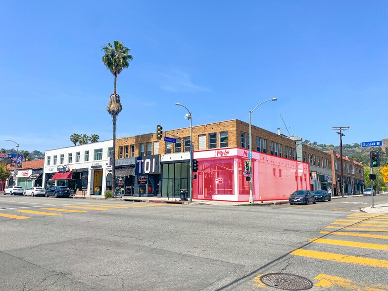 7507-7533 W Sunset Blvd, Los Angeles, CA à louer - Photo de l’immeuble – Image 2 sur 10