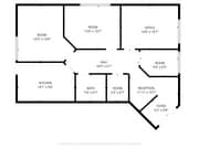 2D Floor Plan for 13720 Cypress Terrace Circle Suite 403
