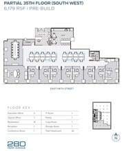 280 Park Ave, New York, NY à louer Plan d’étage– Image 1 sur 4