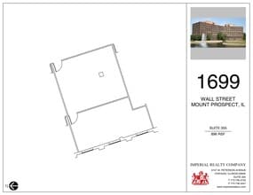 1699 Wall St, Mount Prospect, IL à louer Plan de site– Image 1 sur 1