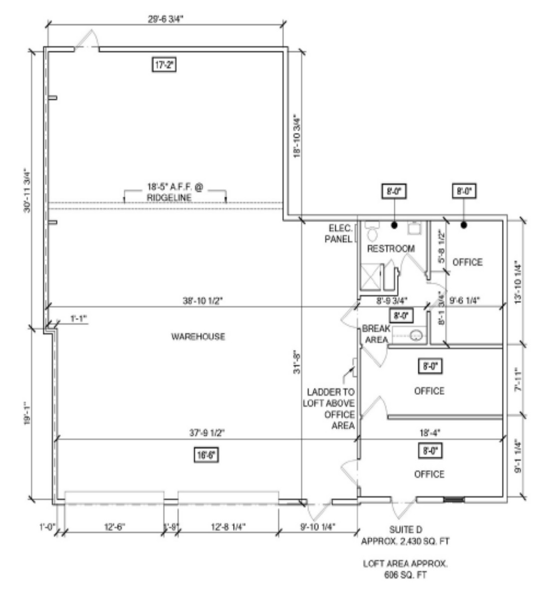 6809 Maple Ave, Dallas, TX à louer Plan d’étage– Image 1 sur 1