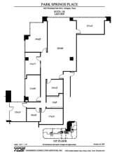 4025 Woodland Park Blvd, Arlington, TX à louer Plan d’étage– Image 2 sur 2