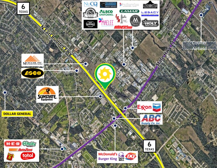 1740 N Earl Rudder Fwy, Bryan, TX à vendre - Photo de l’immeuble – Image 3 sur 6