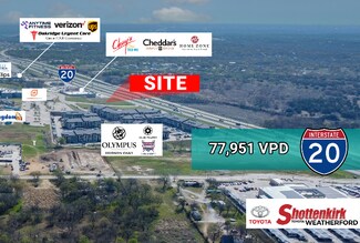 Plus de détails pour 2621 Interstate I-20, Hudson Oaks, TX 76087, Hudson Oaks, TX - Local commercial à louer