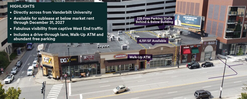 2014-2034 W End Ave, Nashville, TN à louer - Photo de l’immeuble – Image 2 sur 19