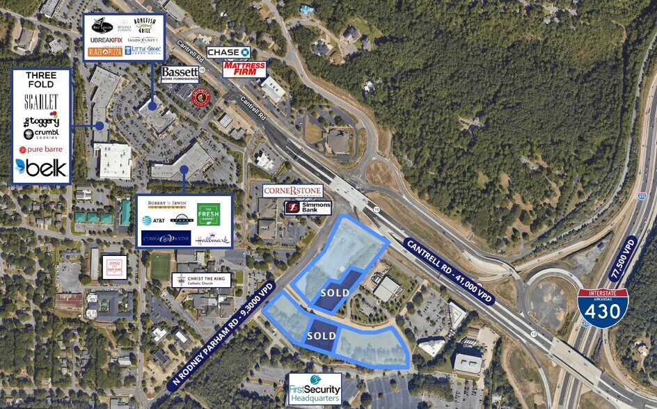Rodney Parham Rd And Anderson Dr, Little Rock, AR à louer - Photo de l’immeuble – Image 2 sur 5