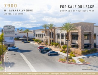 Plus de détails pour 7900 W Sahara Ave, Las Vegas, NV - Bureau à vendre