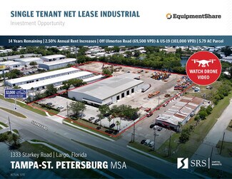 Plus de détails pour 1333 Starkey Rd, Largo, FL - Industriel/Logistique à vendre