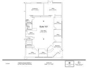 23603 Park Sorrento, Calabasas, CA à louer Plan de site– Image 1 sur 2