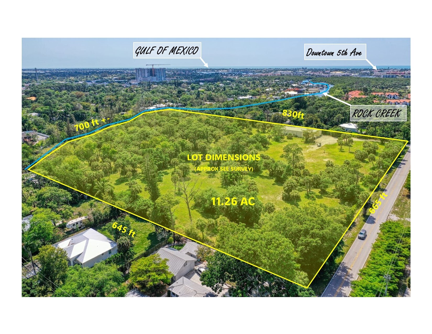 2250 North Rd, Naples, FL à vendre Aérien– Image 1 sur 2