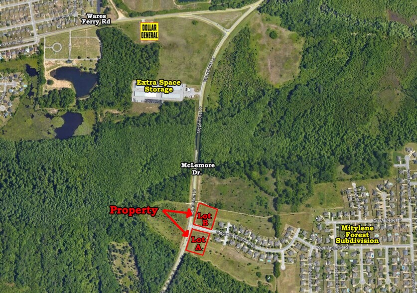 McLemore Dr, Montgomery, AL à vendre - Photo de l’immeuble – Image 1 sur 3
