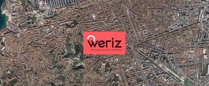 132/134 Rue De Rome, Marseille, BDR - Vue aérienne  vue de carte