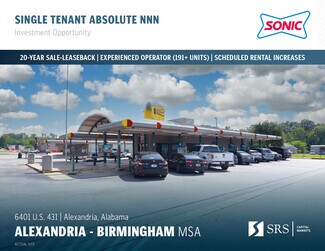 Plus de détails pour 6401 Us Highway 431, Alexandria, AL - Local commercial à vendre