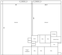 3122 W Adams St, Santa Ana, CA à louer Plan d’étage– Image 1 sur 1