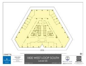 1800 West Loop S, Houston, TX à louer Plan d’étage– Image 1 sur 1