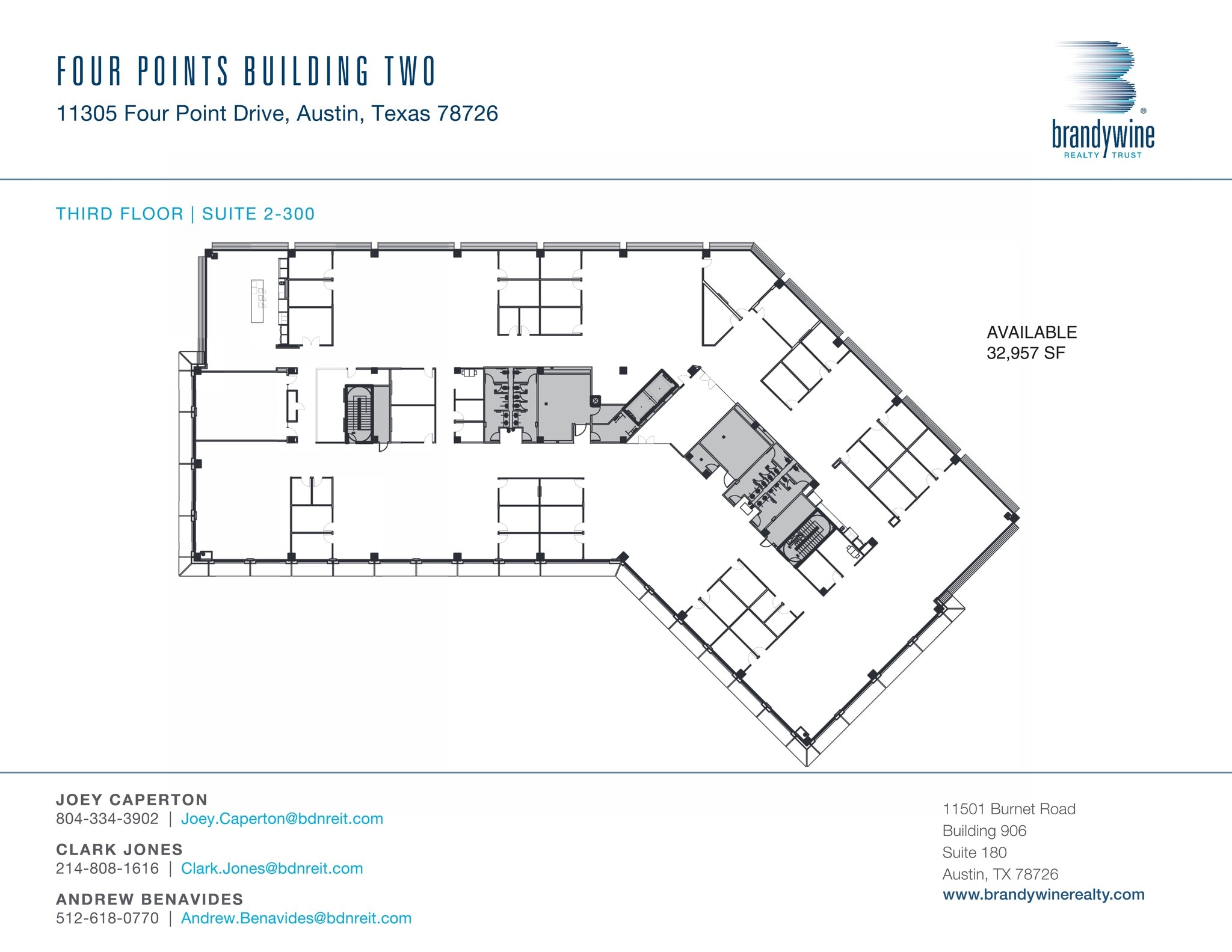 11305 Four Points Dr, Austin, TX à louer Plan de site– Image 1 sur 1