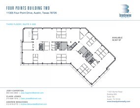 11305 Four Points Dr, Austin, TX à louer Plan de site– Image 1 sur 1
