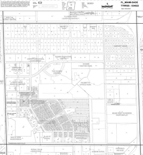 7860 NW 46th St, Doral, FL à louer - Plan cadastral – Image 3 sur 3