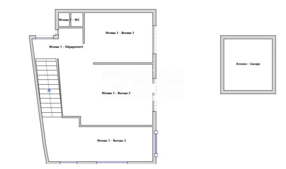 Local d'activités dans Échirolles à vendre - Plan d’étage – Image 3 sur 5
