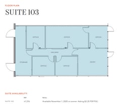 16742 Gothard St, Huntington Beach, CA à louer Plan d’étage– Image 1 sur 1