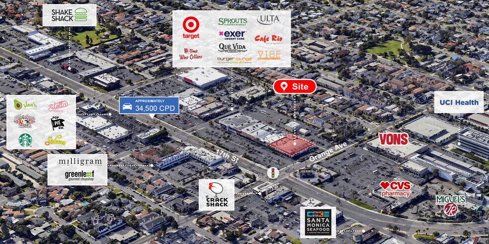 211-233 E 17th St, Costa Mesa, CA à louer - Photo de l’immeuble – Image 2 sur 5