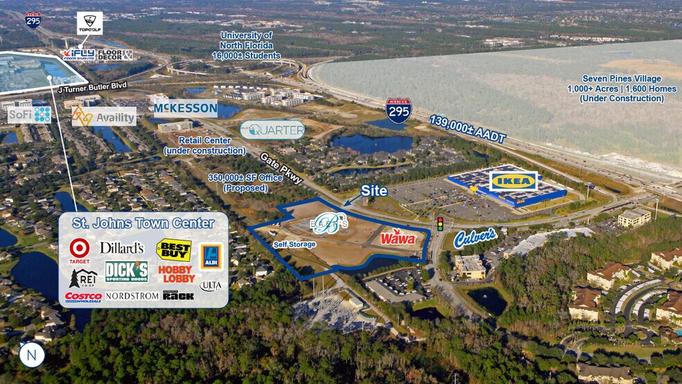 0 Gate Pky, Jacksonville, FL à louer - Aérien – Image 2 sur 2