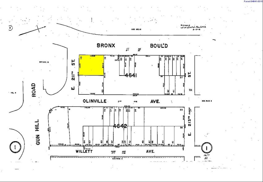 3534 Bronx Blvd, Bronx, NY à vendre - Plan cadastral – Image 3 sur 3