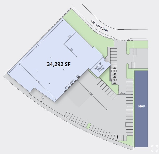 6600 Caballero Blvd, Buena Park, CA à louer - Plan de site – Image 3 sur 4
