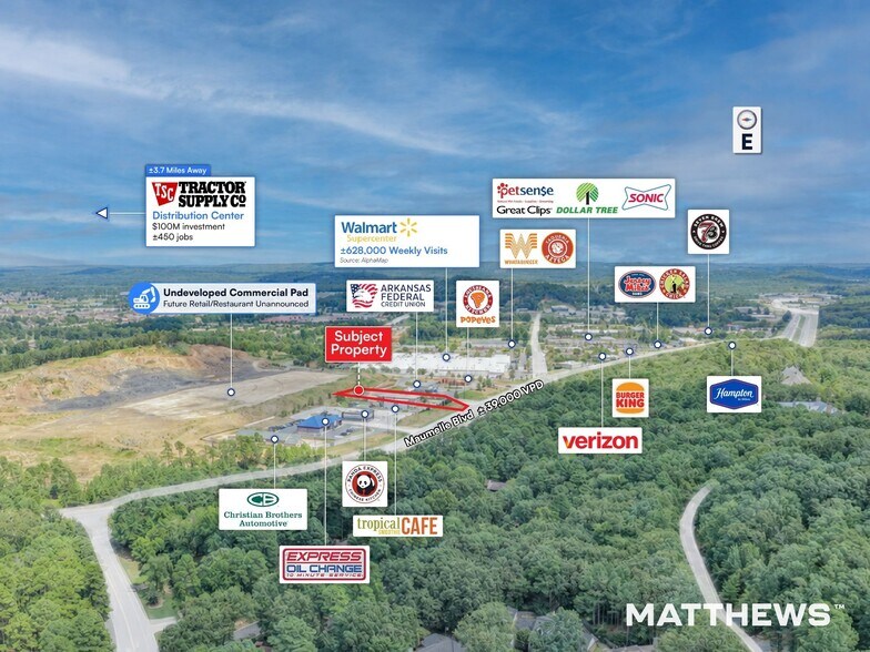 12301 Maumelle Blvd, North Little Rock, AR à vendre - Photo de l’immeuble – Image 3 sur 3