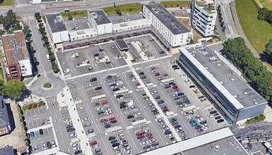 Rennes, IEV - Vue aérienne vue de carte