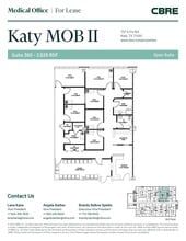 707 S Fry Rd, Katy, TX à louer Plan d’étage– Image 1 sur 2