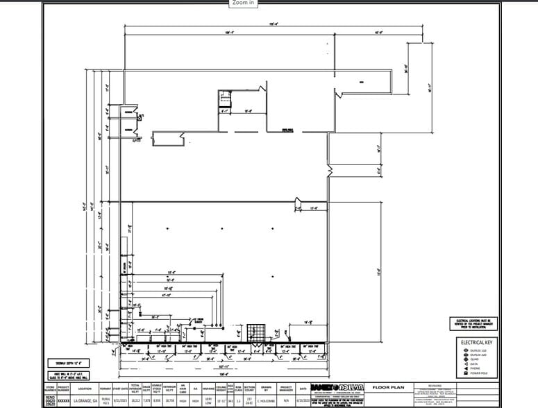 527 S Greenwood St, Lagrange, GA à louer - Plan d’étage – Image 2 sur 2
