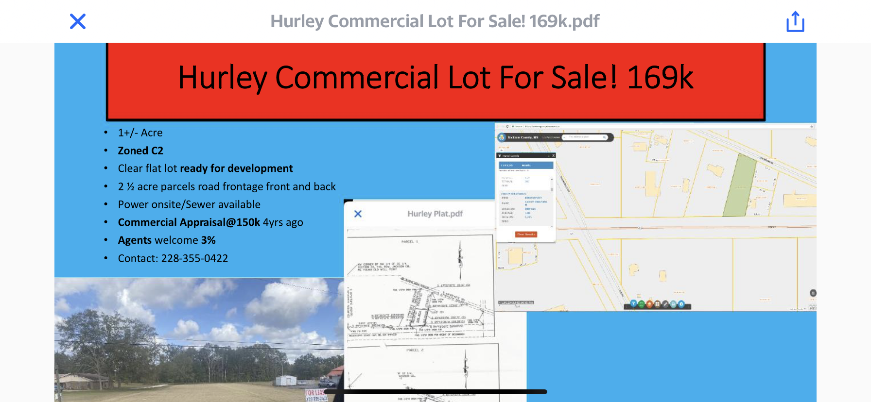 Hwy 614, Hurley, MS à vendre Photo de l’immeuble– Image 1 sur 3