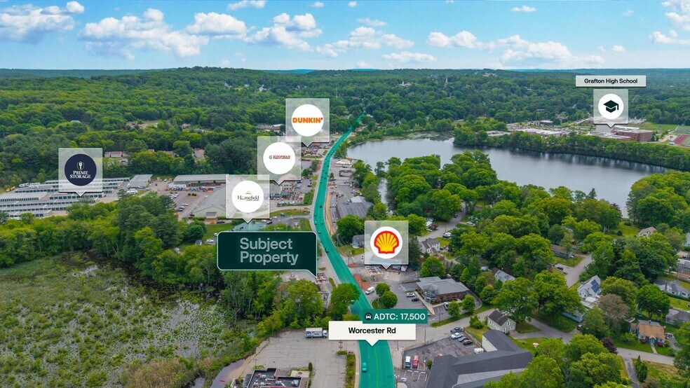 90 Worcester St, North Grafton, MA à vendre - Photo de l’immeuble – Image 3 sur 3