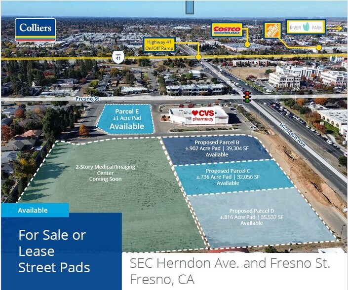 SEC Herndon Ave & Fresno St, Fresno, CA à louer - Photo de l’immeuble – Image 1 sur 1