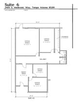 2400 W Medtronic Way, Tempe, AZ à louer Plan d’étage– Image 1 sur 1
