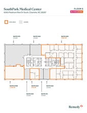 6060 Piedmont Row Dr S, Charlotte, NC à louer Plan d’étage– Image 1 sur 1